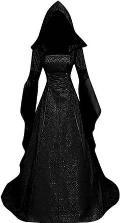 Vampire Gown, Gothic Corset Dresses, Medieval Corset, Cloak Dress, Vampire Dress, Witch Dress, Punk Dress, Medieval Costume