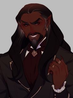 Head Tilted Up Reference Male, Poc Vampires, Corrupted Character Design, Black Vampire, Character Design Cartoon, Vampire Art