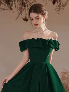 Rockabilly Wedding Dresses, Green Long Prom Dress, Two Piece Bridesmaid Dresses, Prom Dress Green, Flowy Prom Dresses, Wedding Dress Detachable Skirt, Puffy Prom Dresses, Tight Prom Dresses, Pleated Party Dress