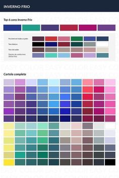 the color scheme for an interior design project, with different shades and colors to choose from