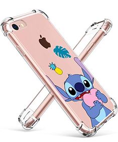 an iphone case with cartoon character on it