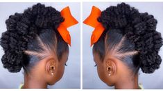 Cute Natural Hairstyles, Natural Girl, Girls Natural Hairstyles, School Hairstyles, Natural Hair Styles Easy, Natural Hair Updo, Black Kids Hairstyles