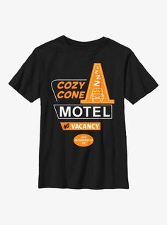 100% CottonWash cold; dry lowImportedListed in youth sizes Lightening Mcqueen Disney Shirt, Cozy Cone Motel, Lighting Mcqueen, Disneyland Shirt, Disney 2024, Disneyland Shirts, Her Universe, Disney Pixar Cars, Pixar Cars