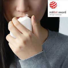 ATORI is a portable nebuliser for allergic rhinitis patients that allows medication to be administered more discreetly. . . . . . . . . #RedDotAward #DesignConcept #RedDotWinner #DesignAward #wellness #beauty #gooddesign #designedby #ChenAn #SunXueying #ZhangJie #ZhangWentao #ZhangXiyu Injection Moulding Process, Allergic Rhinitis, Cool Designs, Medical