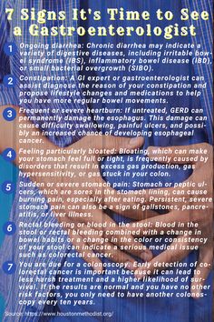 There are several mild to severe disorders that might cause indigestion. Irritable bowel syndrome, lactose intolerance, hiatal hernias, cancer, and gastroesophageal reflux disease are common digestive illnesses. Bleeding, bloating, constipation, diarrhea, heartburn, discomfort, nausea, and vomiting are among the most typical signs of indigestion. Here are seven symptoms of dyspepsia that should cause you to see a gastroenterologist. Hiatal Hernias, Lactose Intolerance, Regular Bowel Movements, Reflux Disease, Irritable Bowel, Dietary Supplements, Disease