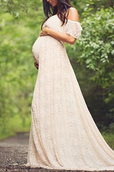 Off Shoulder Lace Best Maternity Photoshoot Dress – Glamix Maternity Best Maternity Photoshoot, Maternity Photoshoot Dress, Baby Shower Gown, Plus Size Maternity Dresses, Maternity Long Dress, Pinkblush Maternity, Maternity Dresses For Photoshoot, Maternity Gown, Plus Size Lace