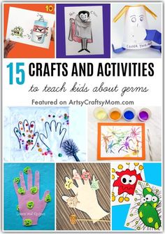 crafts and activities to teach kids about germs