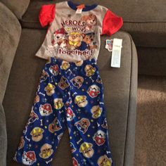 Brand New Paw Patrol 2 Pc Short Sleeve Sleepers Size 2t Kids Pajamas, Pajama Sets, Paw Patrol, Shirt Sleeves, Pajama Set, Kids Shop, Pajamas, Brand New, Quick Saves