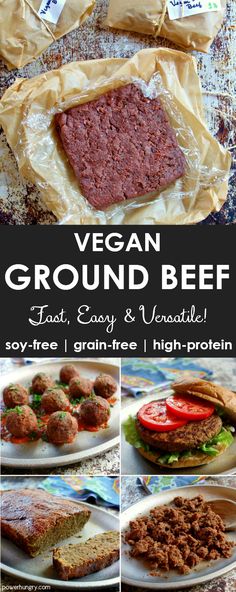 vegan ground beef is an easy and nutritious lunch