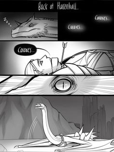 the storyboard shows an image of a man laying in bed with a dragon next to him