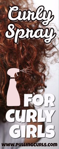 curly hair | spray | water | curls | beach spray Water Curls, Curly Hair Spray, Curly Girl Method, Texturizing Spray, Salt Spray, Hair Spray, Water Spray, Secret Recipe