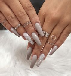 Long nails , coffin nail, long coffin nails, ballerina nails , nude nails , summ... #ballerina #coffin #long #nail #nails #nude #summ Long nails , coffin nail, long coffin nails, ballerina nails , nude nails , summer nails , matte nails , acrylic nails , simple nails , nail art , vacation nails , fall nails , winter nails , grey nails , greige color , glitter nails , engagement nails , wedding nails the cold-climate months are proper across the corner, and whether or not you may be going onl Stars Nails, Engagement Nails, Image Nails, Summer Nail Art, Valentine Nails, Colorful Nails, Vacation Nails