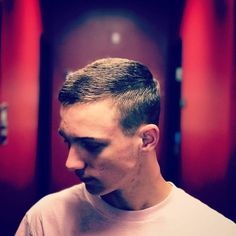 Add a part and comb hair over for an Ivy League crew cut #menshair #menshaircuts #menshairstyles #crewcut #crewcuthaircut #shortmenshair #shorthaircutsformen #classichaircutsformen #militaryhaircuts #ivyleague #ivyleaguecrewcut #sidepartmen