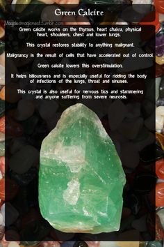 Magpie's Magic Nest Green Crystals Stones, Green Calcite, Crystals Stones