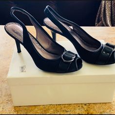 Size 8.5! Comes With Box:) Elegant Coach Heels With Padded Heel, Elegant Coach Heels For The Office, Elegant Coach Heels For Office, Coach Heels With 4-inch Heel For Formal Occasions, Elegant Coach Pointed Toe Heels, Chic Coach Heels For Evening, Chic Coach Evening Heels, Elegant Coach Heels For Party, Elegant Coach Heels For Formal Occasions