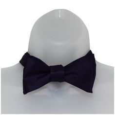 The Solid Color Self-Tie Bow Tie is ideal for the "Do-It-Yourself" person who likes do everything first hand. Sure, the Pre-Tied ones are nice and convenient, but there are some things that just can't compete with the original. That little bit of finesse you can add by tying one on yourself really makes each bow unique and "you." t will make you stand out in a crowd with 100% exquisite handmade craftsmanship. Formal Adjustable Bow Tie, Adjustable Solid Bow For Wedding, Classic Purple Adjustable Suit And Tie Accessories, Adjustable Pre-tied Bow For Wedding, Adjustable Pre-tied Wedding Bow, Solid Standard Tie Bow For Wedding, Adjustable White Tie For Wedding, Classic Pre-tied Ties For Wedding, Pre-tied Satin Bow Tie For Wedding