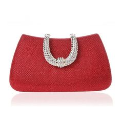 Crystal Evening Purses Glitter Party Women Handbag – Luxy Moon Glitter Purse, Wedding Handbag, Dress Bag, Luxury Clutch, Red Clutch, Red Party, Gold Clutch, Unique Purses, Party Purse