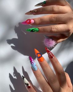 Y2k Aesthetic Nails, Girls Nail Designs, Aesthetic Nails, Nail Envy, Nail Ring, Beautiful Nail Designs, Dream Nails, Types Of Nails, Dope Nails