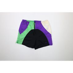 Vintage 90s Hobie Mens Medium Color Block Lined Above Knee Shorts Swim Trunks Mens Shorts Missing stitching on the waistband. Blemishes on the upper left and right leg Mens size Medium Measurements are: 15 inches across the waist laid flat 5 inch inseam 16 inches from top to bottom Multicolor Nylon US Shipping is FREE Canada is $15 and International is $24 Check out my other items in my store! PR1807 Multicolor Boxer Briefs For Sports In Summer, Retro Streetwear Bottoms With Built-in Shorts, Retro Green Bottoms For Streetwear, Green Retro Bottoms For Streetwear, Streetwear Swim Trunks With Pockets, Color Block Athletic Shorts For Summer, Multicolor Cotton Boxer Briefs For Summer, Fitted Multicolor Nylon Bottoms, Summer Color Block Athletic Shorts