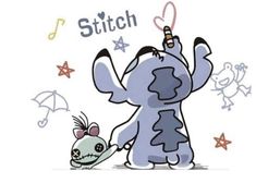 Stitch Widget Aesthetic, Stitch Widget, Pixar Aesthetic, Stitch Illustration, Xare, Angel Stitch, Wallpaper Powerpoint, Easy Disney Drawings