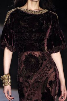 Velvet Fashion, Gorgeous Gowns, Looks Style, Mode Inspiration, Roberto Cavalli, Coco Chanel, Fashion Details, Velvet Dress