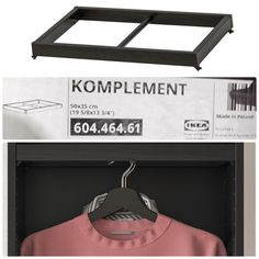 IKEA KOMPLEMENT Replacement Clothes Rail 19 5/8x13 3/4 ", Black-Brown 604.464.61 KEYWORD: EDNGU_88, IKEA PARTS, IKEA HARDWARE, IKEA SLIPCOVER, IKEA COVERS, IKEA BRACKETS, IKEA SCREWS, IKEA REPLACEMENT PARTS, IKEA SOFA, IKEA OTTOMAN, IKEA COUCH, IKEA SECTIONAL, IKEA CORNER SECTIONAL, IKEA CHAIR, IKEA DRAWERS, IKEA DRESSER, IKEA PEGBOARD, IKEA, CROSS BRACE, IKEA COUCH, IKEA COUCHES, IKEA BED, IKEA DRAPES, IKEA LED, IKEA , IKEA FRAKTA IKEA BRATBY, IKEA HEADREST, IKEA ARMREST, IKEA SOMMAR, IKEA VINT Ikea Hardware, Sectional Ikea, Pegboard Ikea, Ikea Ottoman, Ikea Drapes, Ikea Frakta, Ikea Couches, Couch Ikea, Dresser Ikea