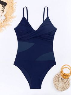 Indulge in the perfect blend of style and comfort with our Contemporary Elegance One Piece Swimsuit featuring a beautiful netting panel. This swimsuit is a modern take on classic beachwear, designed for the confident and fashion-forward individual. The contrasting mesh and twist details add a touch of sophistication, while the wireless bra and spaghetti strap neckline provide optimum support and a flattering silhouette. Crafted from a high-stretch knitted fabric, this swimsuit ensures freedom of Clean Body, Bra Types, Wireless Bra, One Piece Swimsuit, Special Features, Stretch Fabric, Spaghetti Strap, Knitted Fabric, Fashion Forward