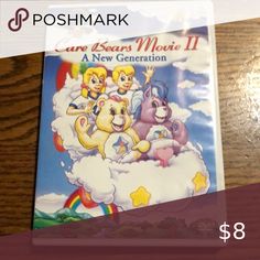 Care Bears movie II a new generation dvd Book Cover, Closet