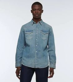 This classic denim shirt from Polo Ralph Lauren is crafted from cotton in a light blue wash, featuring a classic button-down closure and dual chest pockets..Made in Vietnam.Pockets: snap-buttoned pockets.Care instructions: machine wash at 30 degrees.Designer color name: Blue.Closure: snap-buttoned front.Snap-buttoned cuffs.Material: 100% cotton.True to size.Without pleats in the back.Slim fit.Mid-weight material.Falls to the hip.The model in the picture is 185cm-6'1' and wearing a size M Polo Ralph Lauren Mens, Color Names, Denim Shirt, Men's Clothing, Polo Ralph, Vietnam, Care Instructions, Polo Ralph Lauren, Polo Shirt