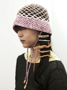 Editor's NotesMISU A BARBE's hat is inspired by daily knitted items in Paris.- Eye-catching interchanging color detail- Tie-knot stings- Neutral and minimal styleMeasurements(in.)- Size: One size.- Head Girth: 23.62in.- Length: 12.6in.- String: 11.81in. (L)Composition & Care- Cotton, linen- Avoid direct heat and moisture- Do not bleach or tumble dry- Dry cleaning is recommendedDesigner- by MISU A BARBE Adjustable Knit Crochet Cap, Adjustable Crochet Cap Hat, Adjustable Crochet Knit Cap, Adjustable Knit Cap, Knitted Beanie Hats For Spring, Knitted Beanie For Spring, Knit Beach Hats, Knit Beach Hat, One Size Fits Most, Knitted Spring Bonnet Hat