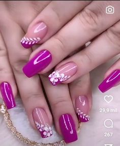 #nails #nailart #nailsofinstagram #manicure #nailsoftheday #gelnails #beauty #u #nailsart #nail #nailsdesign #nailsonfleek #naildesign #acrylicnails #nailtech #nailstagram #naildesigns #nailstyle #instanails #nailsnailsnails #nailartist #nailpolish #nailinspo #love #nailswag #inspire #gelpolish #unhas #gel #glitternails Beautiful Nails Design, Burgundy Acrylic Nails, Nails Coral, Quick Nail Art, Nails Yellow, Finger Nail Art, Fancy Nails Designs, Pretty Nail Art Designs, Pretty Nail Art