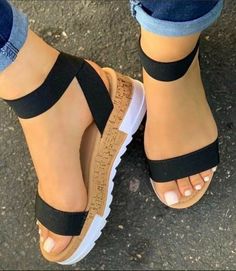 Please check the link guys!! Casual Shoes Women Sneakers, Heel Sandals Outfit, Fashion Shoes Sandals, Cute Shoes Heels, Shoes Outfit Fashion