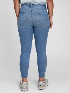 High Rise Universal Jegging with Washwell | Gap Gap High Waist Jeans For Fall, Gap Mid-rise Bottoms For Everyday, Gap Mid-rise Jeans For Fall, Gap Stretch Jeans For Fall, Gap Mid-rise Medium Wash Bottoms, Everyday Fitted Jeans By Gap, Fitted Gap Jeans For Everyday Wear, Fitted Gap Jeans For Everyday, Versatile Stretch Full Length Jeans