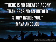 there is no greater reason than being an unto story inside you