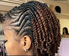 Natural Haircuts, Hair Braid Designs, Short Hair Twist Styles, Flat Twist Hairstyles, Short Natural Haircuts, Hair Twists, Natural Hairstyle, Hair Twist, Braided Cornrow Hairstyles