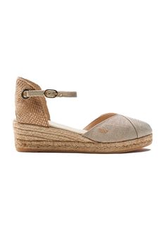 PRICES MAY VARY. Women's fashion shoes: You'll get compliments galore when you step out in our Pubol Canvas espadrille wedges. These espadrille wedges shoes are classic, sleek and charming with breathable materials, a delicate ankle bucket strap and inner soles that are as soft as the air. A sturdy 2” heel makes these shoes great for walking and the flattering V-vamp toe will turn heads wherever you go. Handmade with love: With superior craftsmanship and extra padded comfort, these women's shoes Wedges Shoes, Wedge Espadrilles, Sandal Platform, Low Wedges, Espadrille Wedge, Work Party, Cute Summer Dresses, Natural Jute, Casual Work