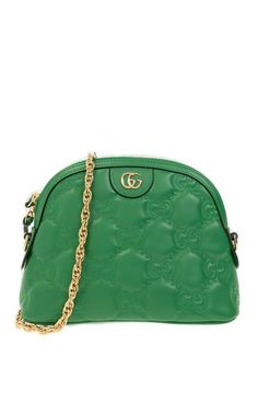 GucciGG Matelassé Zipped Shoulder Bag - Runway Catalog Vintage Gucci Shoulder Bag With Gold-tone Hardware, Gucci Crossbody Shoulder Bag With Logo Hardware, Gucci Green Satchel Bag, Gucci Formal Bag With Zipper Closure, Gucci Shoulder Bag With Logo Hardware For Everyday Use, Gucci Bags With Logo Hardware For Evening, Gucci Evening Bag With Logo Hardware, Formal Gucci Shoulder Bag With Zipper Closure, Gucci Shoulder Bag With Logo Hardware