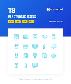 the icon pack for electronic icons