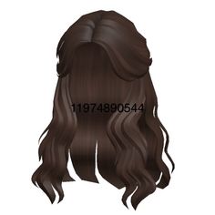 Hair Decals, Brown Hair Roblox Id, Brown Hair Id, Roblox Hair, Hair Roblox