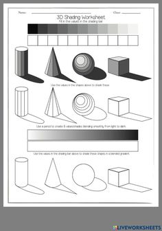 Arch Drawing, Art Teacher Resources, Shadow Drawing, School Info, Art Basics, Shading Techniques