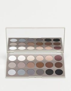 Morphe 18CT Matte Essentials Artistry Palette | ASOS Performance Makeup, Pigment Eyeshadow, Body Makeup, Setting Spray, Compact Mirror, Cool Tones, Makeup Collection