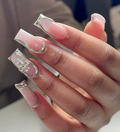 Nails Application, 3d Chrome, Tapered Square Nails, Trippy Designs, Punk Nails, Nails Now