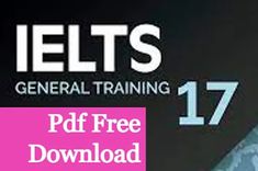 an advertisement for ielts general training 17 with the image of a man in glasses