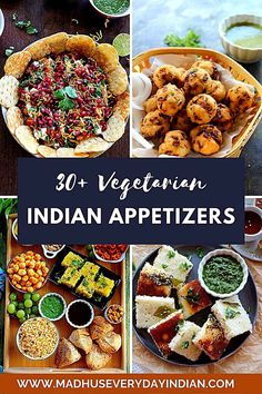 Indian Veggie Appetizers For Party, South Indian Appetizers Vegetarian, Indian Party Finger Food, Indian Veg Appetizers, Healthy Indian Appetizers, Indian Veg Appetizers For Party, Indian Tea Party Snacks, Hot Vegetarian Appetizers, Indian Finger Food Parties