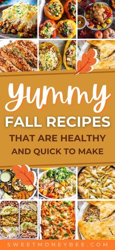 Easy Fall Dinner Recipes and Ideas for Families That Make Good Comfort Foods Easy Fall Recipes, Easy Fall Dinners, Fall Crockpot Recipes, Fall Dinners, Simchat Torah, Meal Planning Menus, Fall Menu