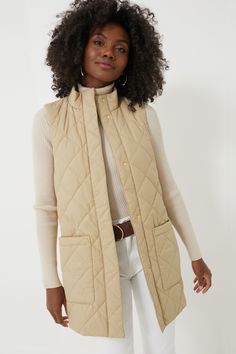 Neutral V-neck Winter Outerwear, Fawn Clothes, Spring Khaki Parka With Double-lined Hood, Fawn Print Clothes, Beige Cotton Outerwear With Double-lined Hood, Chic Outerwear, Plus And Minus, Quilted Vest, Cocktail Attire