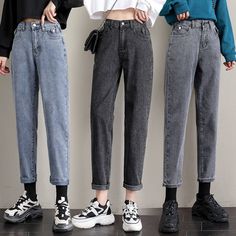 SIZE CHART Jeans 2022, Harem Jeans, Pants Woman, Harem Pants Women, Cashmere Sweater Women, Denim Pants Women, Pants Cotton, Dubai Fashion, Jeans Fashion