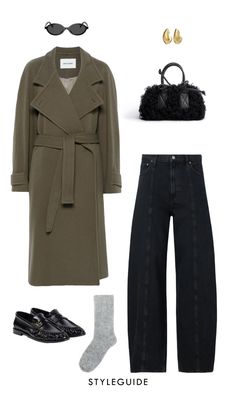 #skergeth #winterstyle #casualoutfit #takeawaybag #furrybag #loafers #simpleoutfit #furbag Easy Winter Outfit, Casual Outfits, Loafers