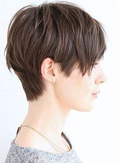 Kapsalon Rotterdam - Salon Backstage - Bruidskapsels, kleuringen, styling en visagie volgens de laatste trends. Fine Hairstyles, Brown Pixie Cut, Undercut Bob, Going Grey, Shaggy Short Hair, Hair Styles 2014, Pixie Styles, Viria