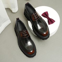 Introducing the LeatherLux Classy Oxford Dress Shoes, the epitome of sophistication and elegance. Crafted with the finest quality genuine leather, these shoes are designed to make a lasting impression. The upper material is made from cow leather, ensuring durability and a luxurious feel, while the full grain leather insole provides ultimate comfort for long hours of wear. Upgrade your footwear collection with these exquisite shoes and experience the ultimate blend of style and comfort. Luxury Burgundy Oxfords For Formal Occasions, Luxury Burgundy Leather Shoes For Business, Brown Lace-up Shoes For Formal Fall Occasions, Fall Office Cap Toe Leather Shoes, Burgundy Leather Shoes With Round Toe, Brown Calf Leather Oxfords For Office, Office Brown Calf Leather Oxfords, Luxury Burgundy Oxfords, Brown Loafers For Office